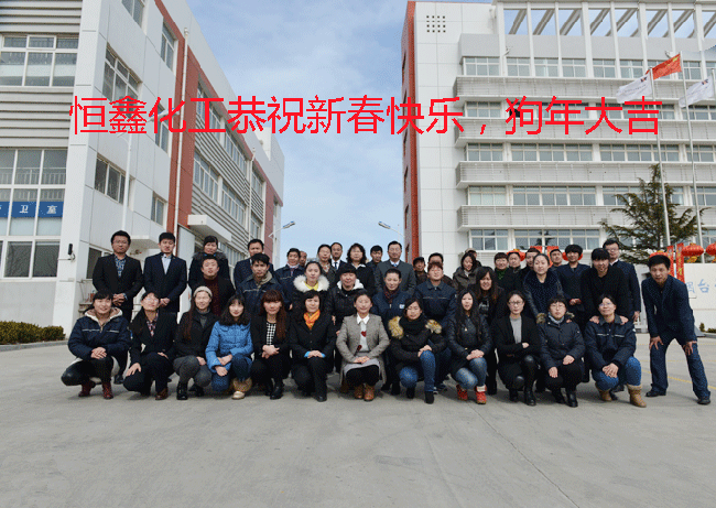 恒鑫化工祝新春快樂，狗年大吉